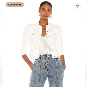 Retrofete Ada Jacket Vintage White NWT